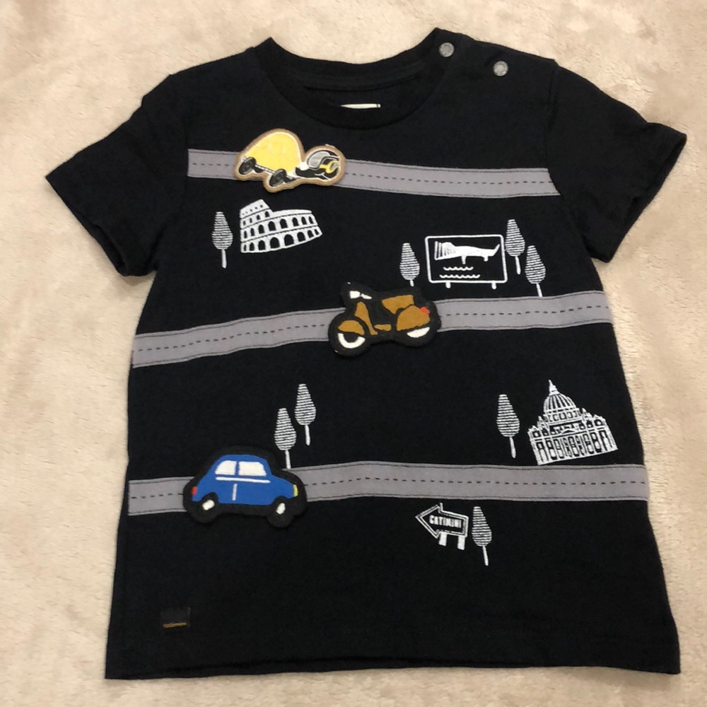 Catimini Short Sleeve Shirt.  Toddler Size 3